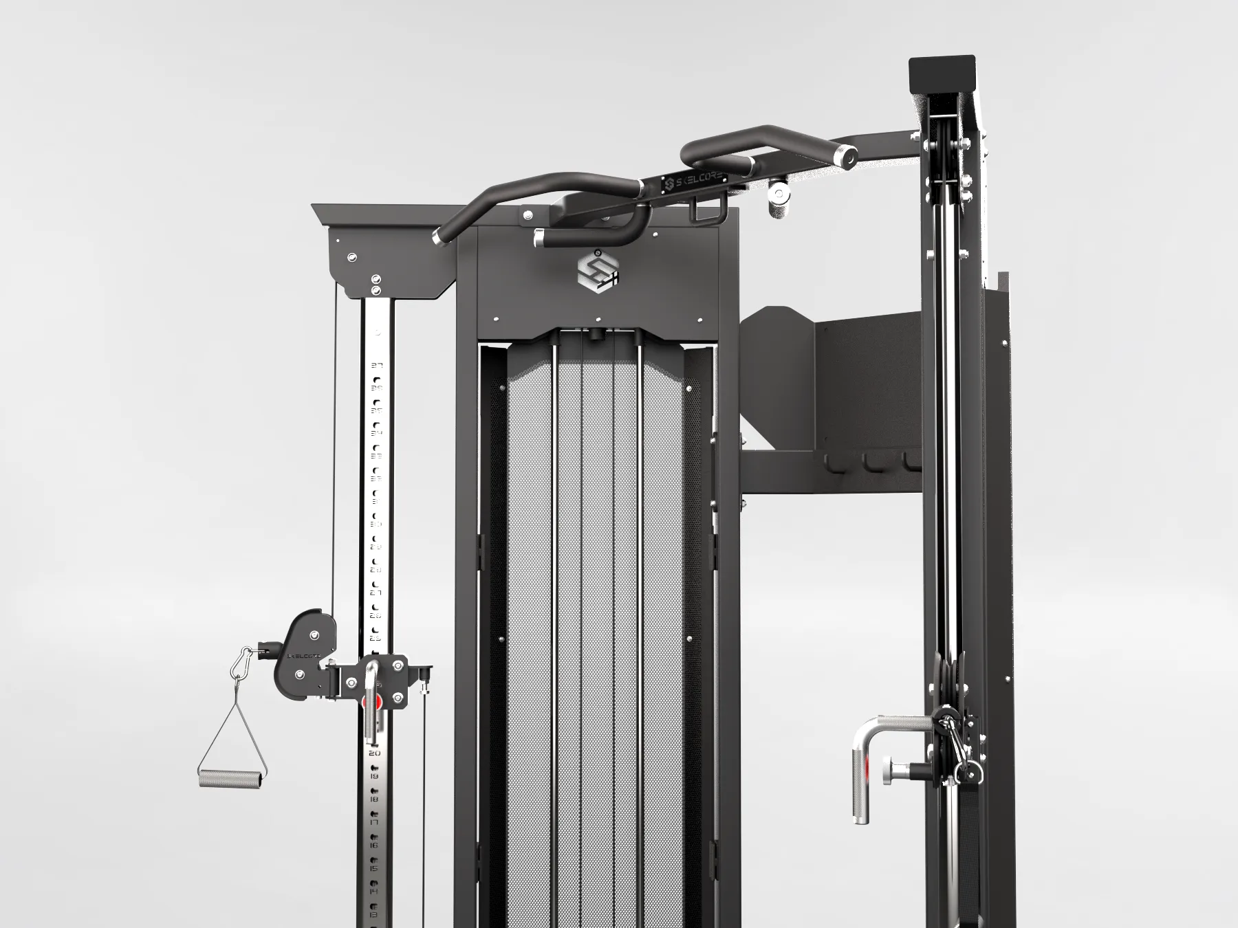 Skelcore power rack and functional trainer